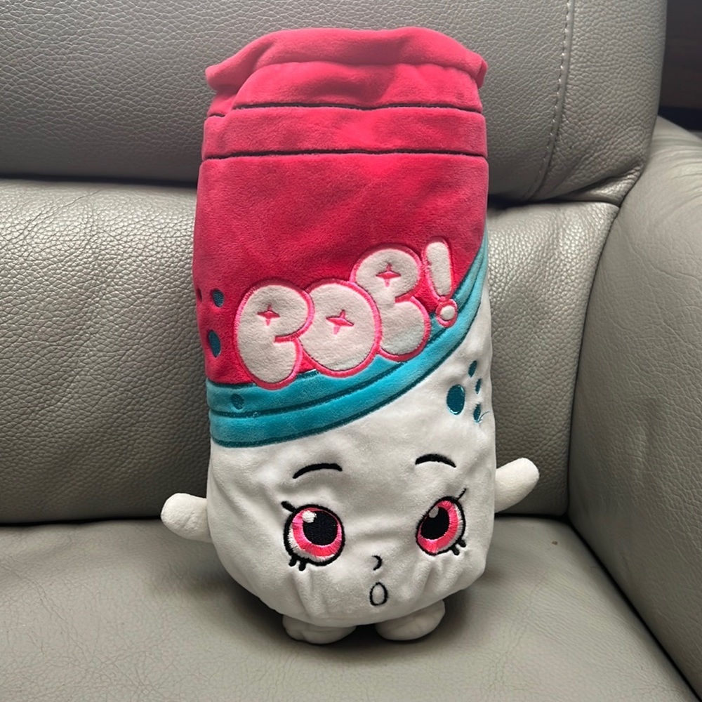 Shopkins Feature Soda Pop Plush 12” 2013 rare